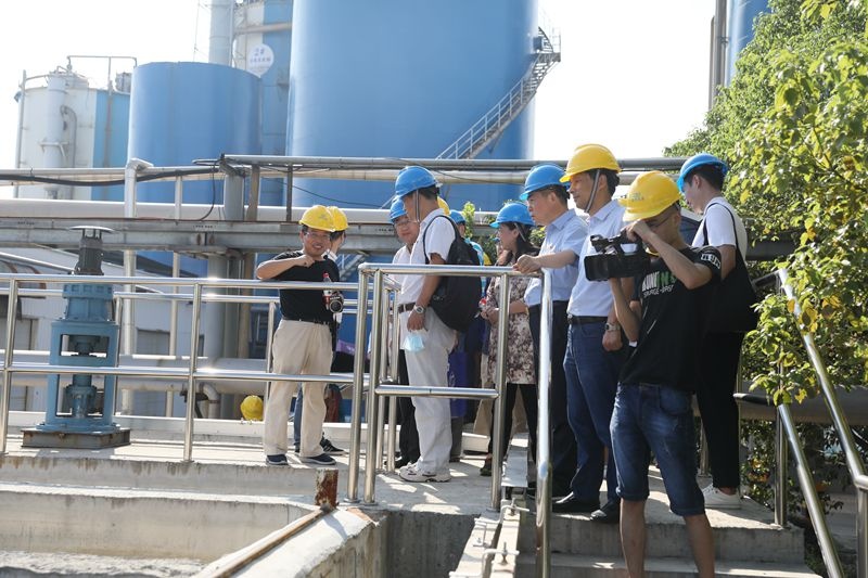 浙江省生态情形厅一行到莅临澳门大阳城纸业考察指导_公司新闻_新闻中心_澳门大阳城