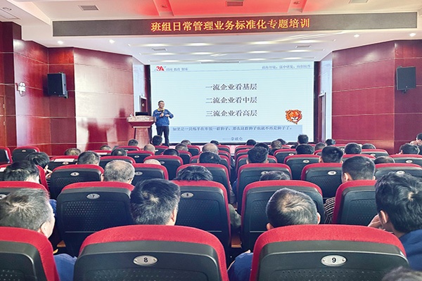 深化班组治理培训 筑牢下层治理基本_报纸新闻_澳门大阳城